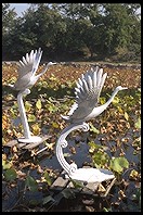 Bird sculpture at Old Summer Palace (ruins). Beijing