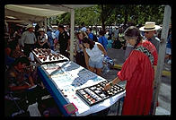 Indian Market. Santa Fe, New Mexico.