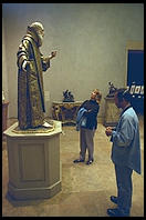 Inside the galleries.  Getty Center.  Los Angeles, California.