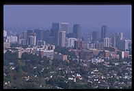 Los Angeles, California. View from the Getty Center.