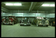 Rolls Royces. Getty Center underground garage. Los Angeles, California.