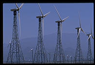 Wind Farm. Palm Springs, California.