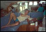 Inside the Diane.