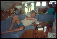 Inside the Diane.