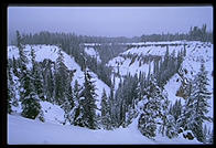 SE of Crater Lake.  October.  Oregon.