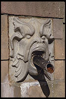 Detail of a fountain in Gamla Stan in central Stockholm