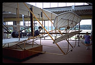 Wright Brothers airplane replica.  Outer Banks, North Carolina.