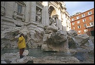 Fontana di Trevi (Trevi Fountain), completed in 1762 designed by Nicola Salvi