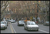 The Via Veneto, Rome, near the American Embassy