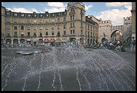 Downtown Munich.