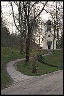 Church at Linderhof.  Where Bavaria's King Ludwig II lived.