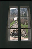 Waterfall in back of Linderhof. Where Bavaria's King Ludwig II lived.