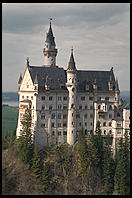 Neuschwanstein from Marienbruecke.