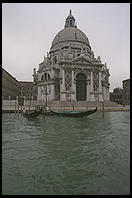 Venice built Santa Maria della Salute in thanksgiving for being spared the Plague of 1630. Each November 21st, people walk across a pontoon bridge, enter the church, and light candles.