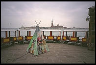 The Italian idea of the West, in Venice, in January