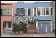 House in the Sunset District of San Francisco, California.