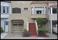 House in the Sunset District of San Francisco, California.