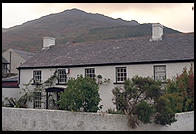 House that in the guidebook had a lovely thatched roof.  Carlingford, Ireland.