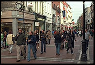 Grafton Street. Dublin, Ireland.