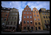 Stortorget. Gamla Stan, Stockholm from Fjallgatan on Sodermalm.