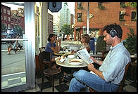 French Roast, 6th Avenue and 11th, Manhattan 1995.