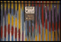 Soho door. Manhattan 1995.