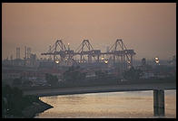 Long Beach, California.  From the deck of the Queen Mary.