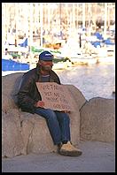 Hungry Vietnam Veteran. Monterey, California.