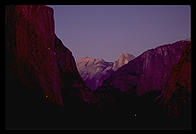 Sunset. Yosemite National Park. California.