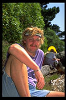 Klaus at the McKee Reserve.  South Island, New Zealand.