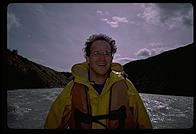 Rafting down the 37 degree Nenana River is one of the activities that occupy visitors who haven't yet obtained reservations on the schoolbuses that ply the road into Denali National Park