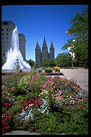 Mormon Temple, Salt Lake City, Utah.