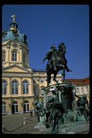 Schloss Charlottenburg, destroyed by British bombers but rebuilt as the Berlin nexus of German tourism