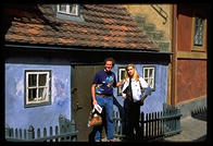 The Golden Lane, where Kafka lived for a summer (Prague)