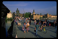 The Charles Bridge, Prague's ultimate hangout