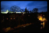 Prague Castle at sunset