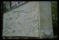 The Russians fight back (Treptower Park, Berlin)