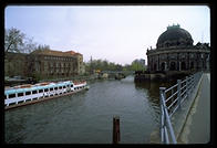 The tour boat Vaterland cruises through the center of Berlin