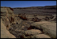 Chaco Canyon, New Mexico.