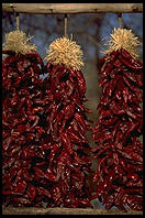 Chili Peppers in Chimayo, New Mexico