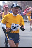 Boston Marathon.  Kenmore Square (1 mile from finish line)