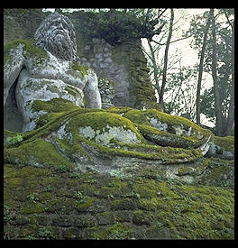 Parco dei Mostri. Bomarzo, Italy.