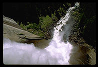 Nevada Falls (I think). Yosemite National Park, California.