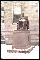 State of the Three Lies (John Harvard).  Harvard Yard. 