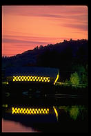 Not your average covered bridge photo. New Hampshire.