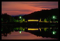 Not your average covered bridge photo. New Hampshire.