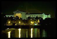 Philadelphia's art museum, from across the Schuylkill (Sure-Kill) River.