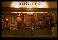 The main drag at night, Oak Bluffs, Martha's Vineyard, Massachusetts