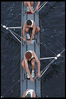 Head of the Charles Regatta, Sunday, October 18, 1998.  From the footbridge to Harvard Business School