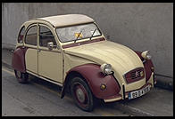 Citroen Deux Chevaux. Dublin, Ireland.